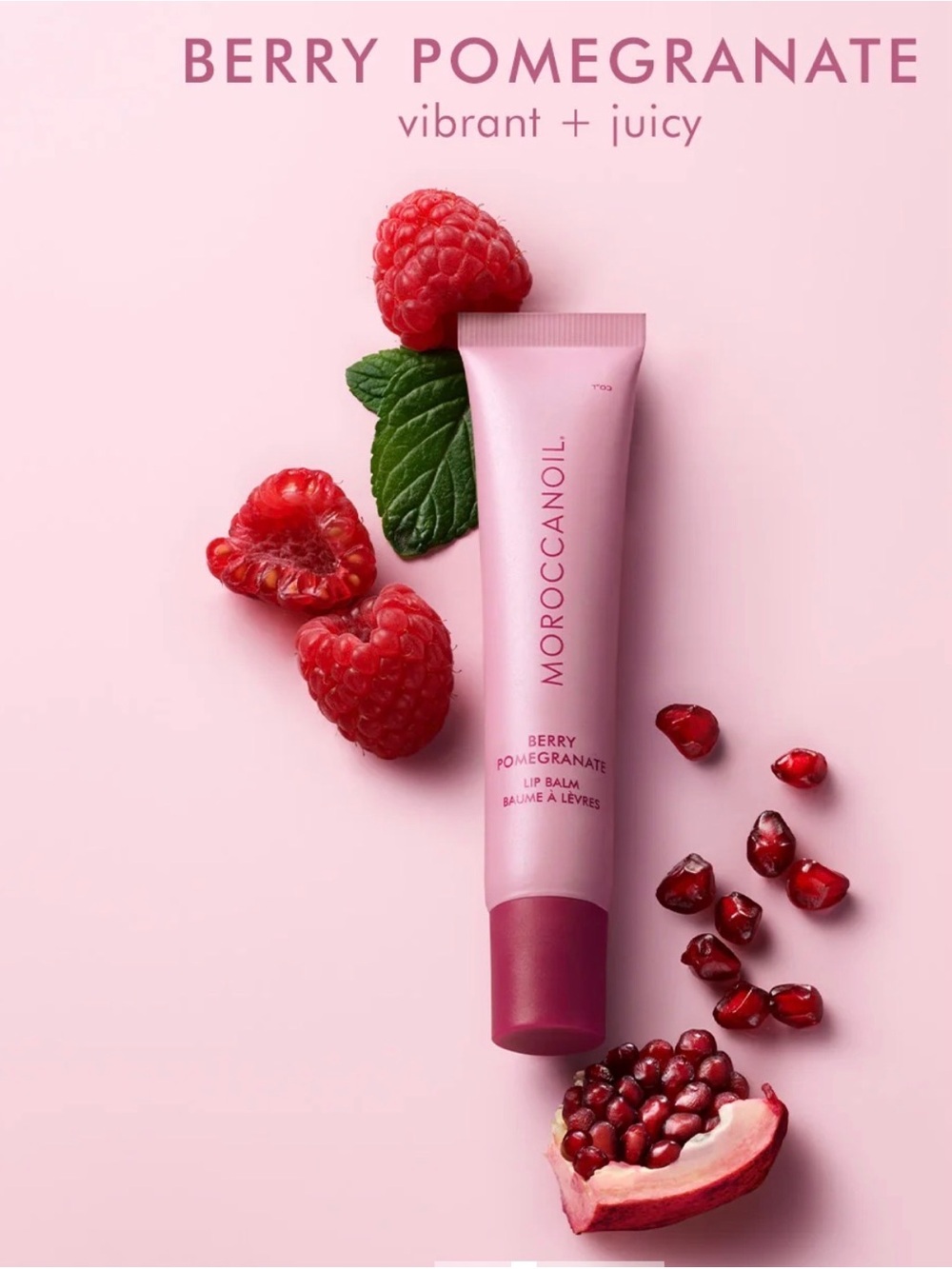 Moroccanoil Berry Pomegranate Argan Butter Lip Balm